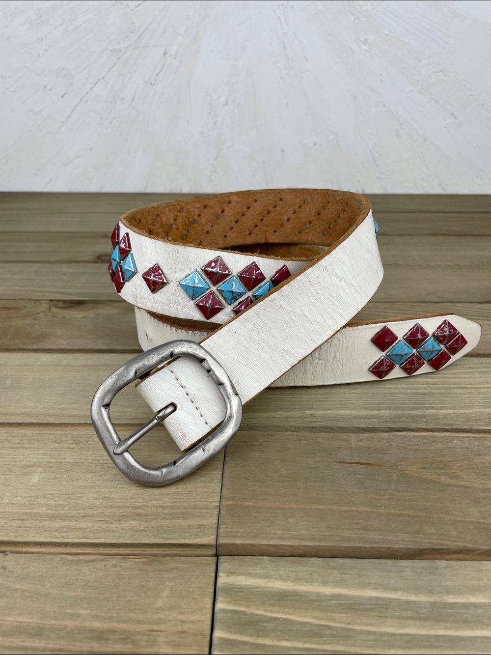 Joe’s Jeans Leather Studded Belt